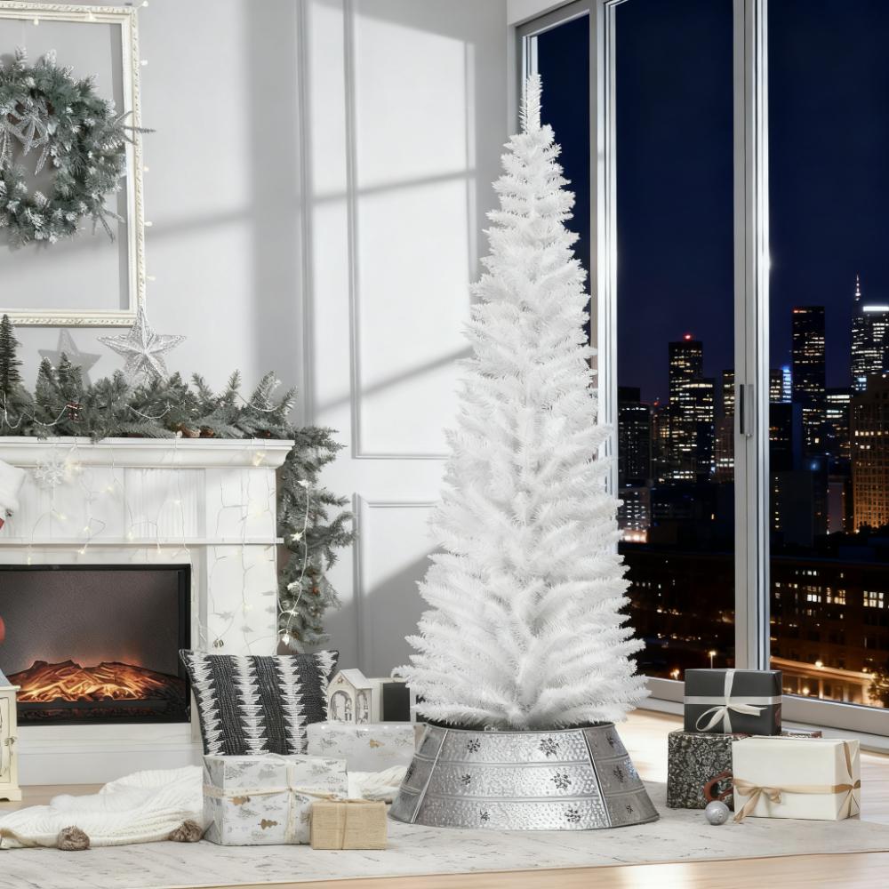 Slim Christmas Tree with Realistic Branch
