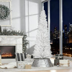 Slim Christmas Tree with Realistic Branch