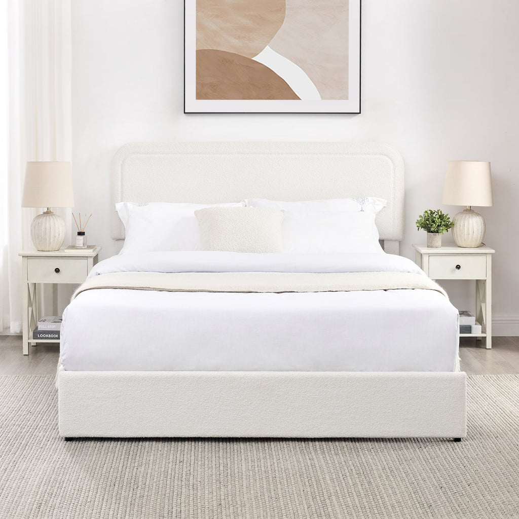 Liv Patented 2-Drawers Storage Bed - Queen Size