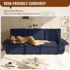 94.5" King Size 3-in-1 Convertible Sleeper Sofa Bed