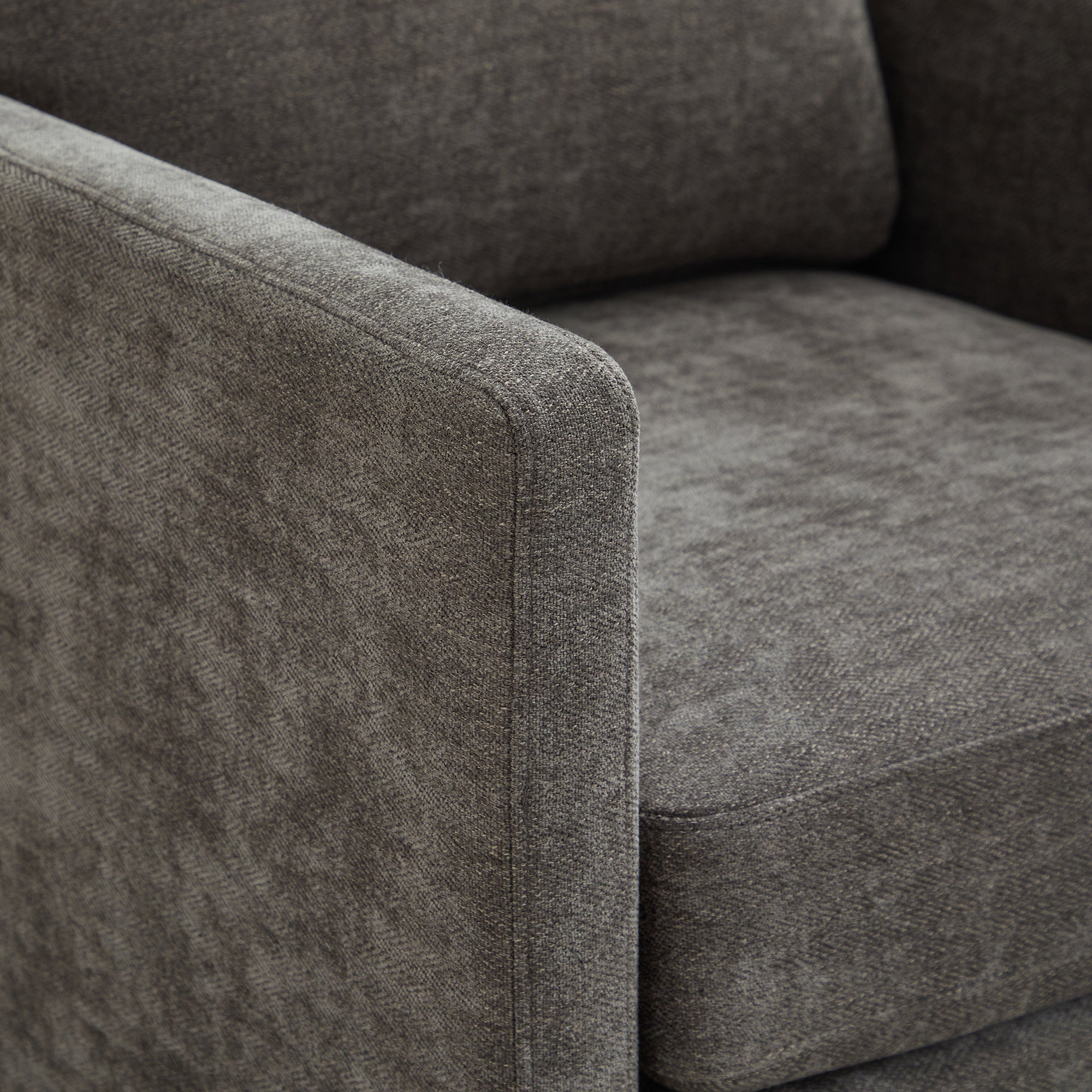 30.7"W Square Upholstered Swivel Accent Chair