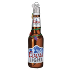 Holiday Coors Light Bottle Ornament