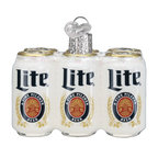 Miller Lite Six Pack Ornament