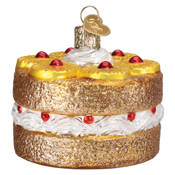 Pineapple Upside Down Cake Ornament