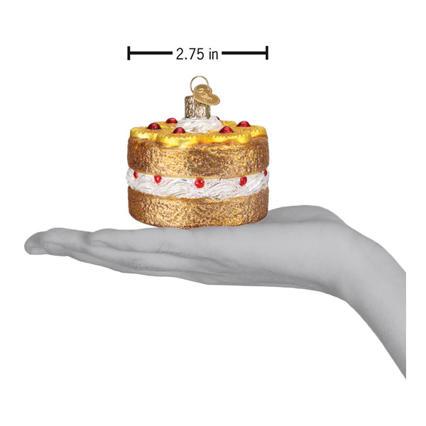 Pineapple Upside Down Cake Ornament