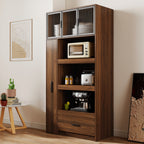 70.87" Tall Kitchen Pantry Cabinet