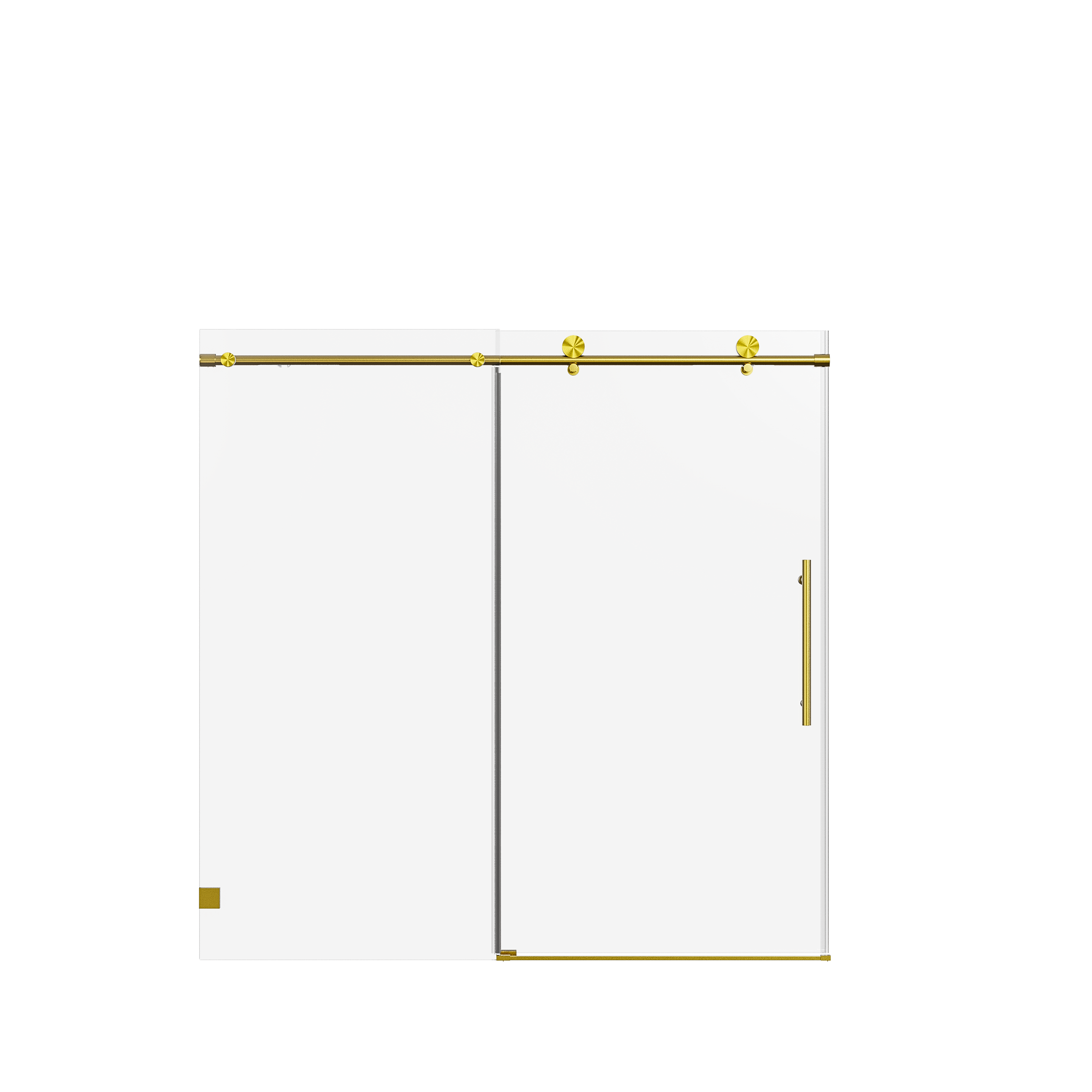 Frameless Single Sliding Soft-Close Shower Doors