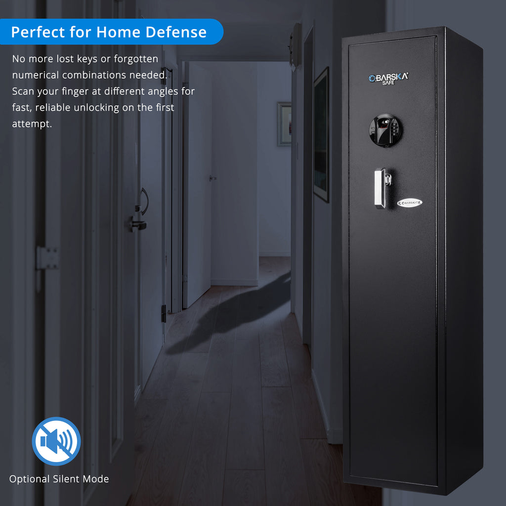 4.33 Cu Ft Biometric Keypad Rifle Safe