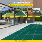 Pool Safety Cover 16x40 ft