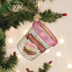 Neapolitan Ice Cream Pint Ornament