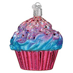 Shimmering Pink Cupcake Ornament