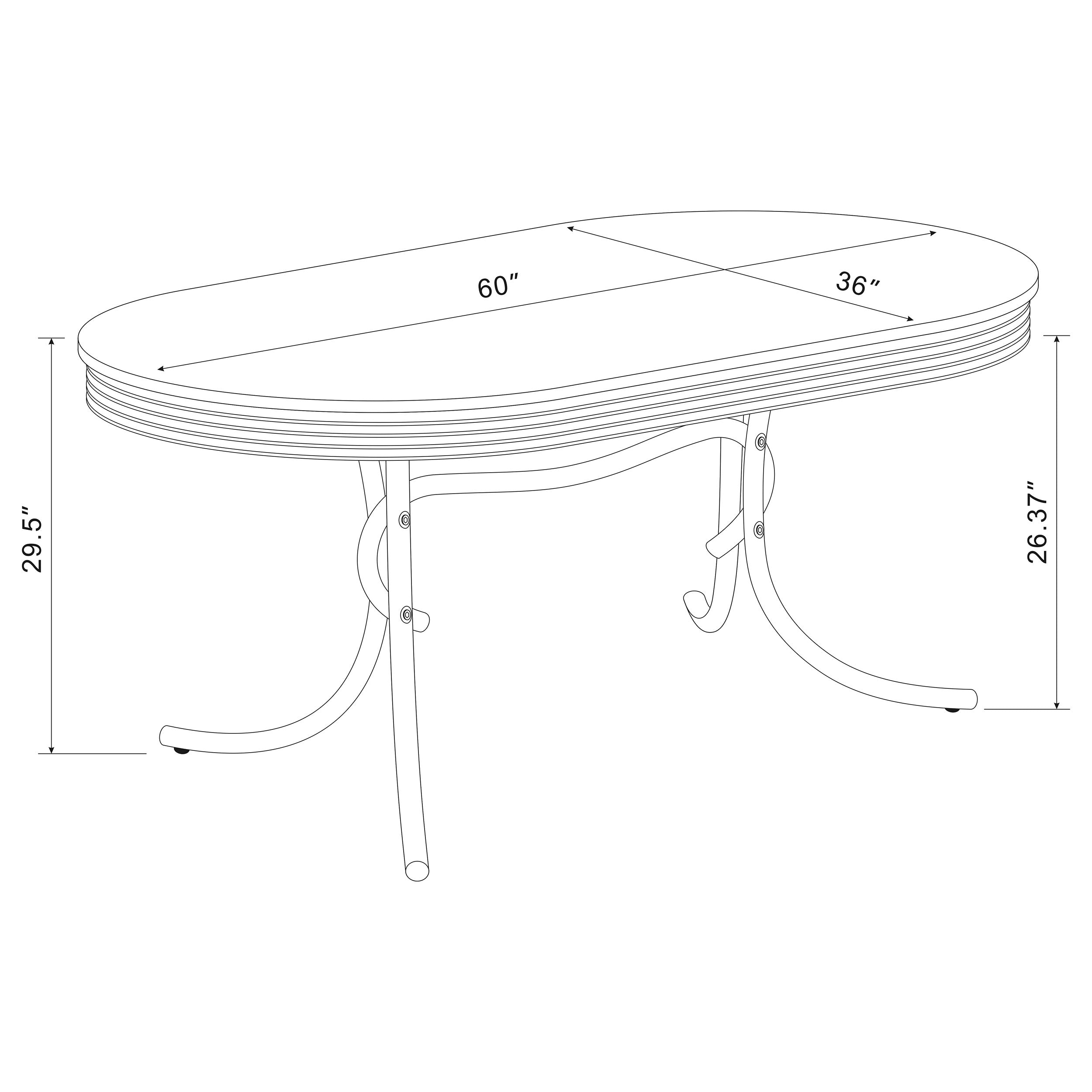 Midge Five-Piece Dining Set