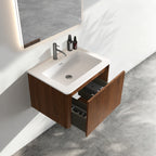 Etna 24" Striped Floating Bathroom Vanity