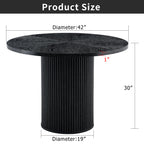 Modern Spliced Circular Dining Table