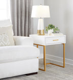 Penelope 22" Contemporary Ceramic Table Lamp
