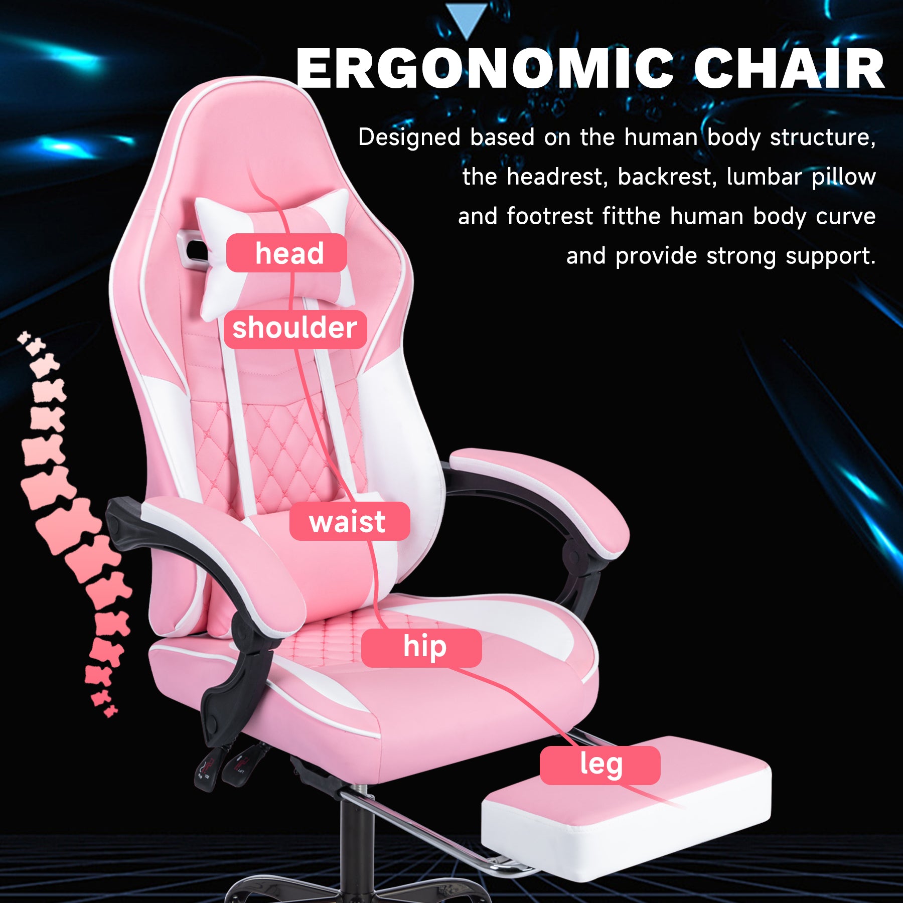 Ergonomic Video Gamer Chairs