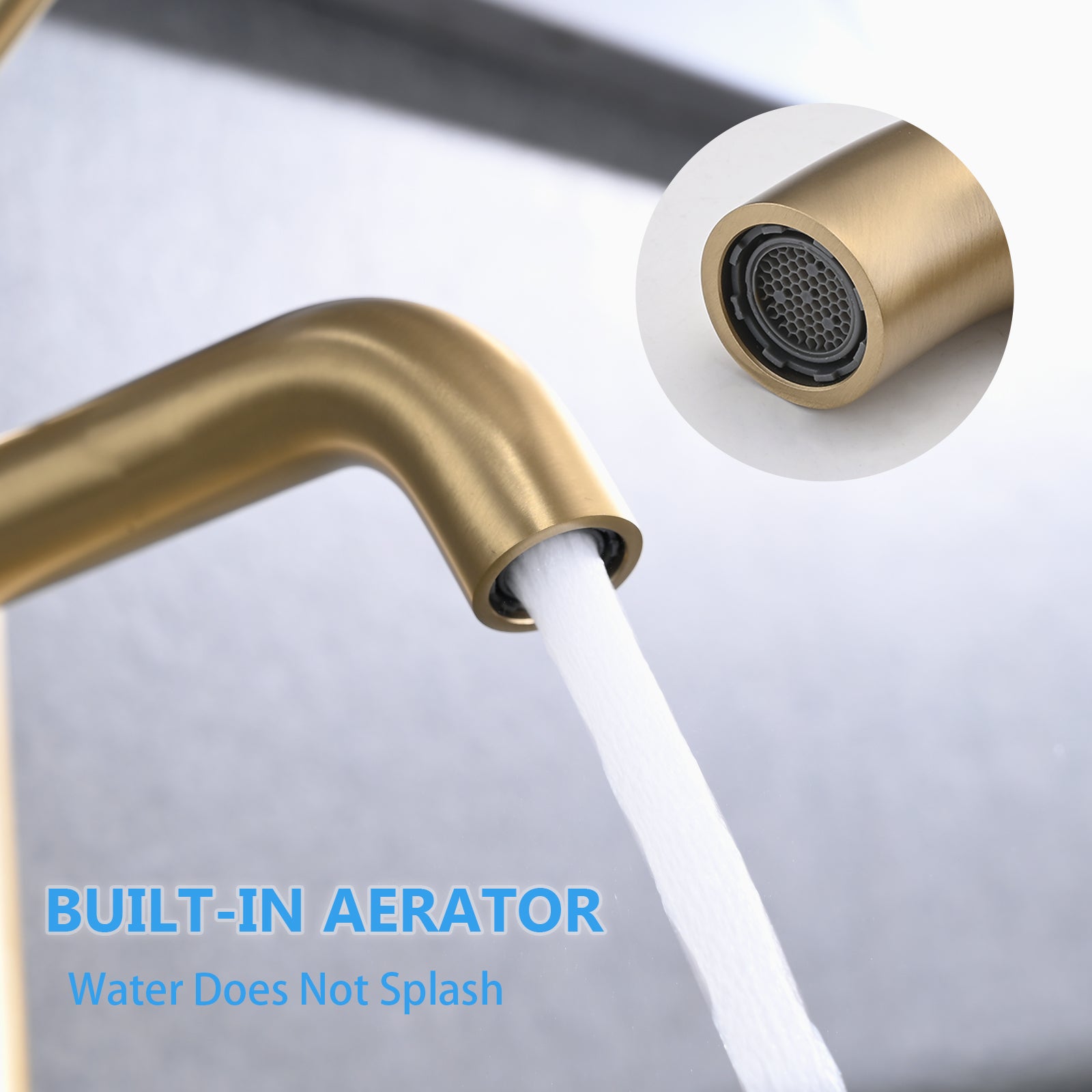 Modern Single Hole Bathroom Sink Faucet