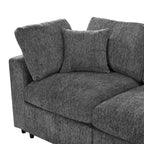 U-Style 130.3" Modular Sectional Sofa