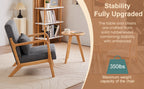 Mid-Century Modern Accent Chair & Coffee Table Set