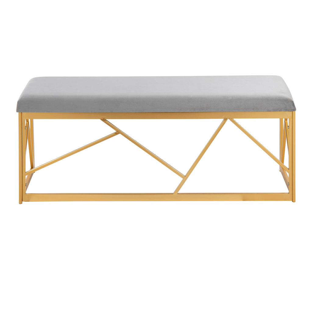 Folia Glam Metal Bench