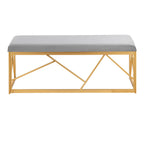 Folia Glam Metal Bench