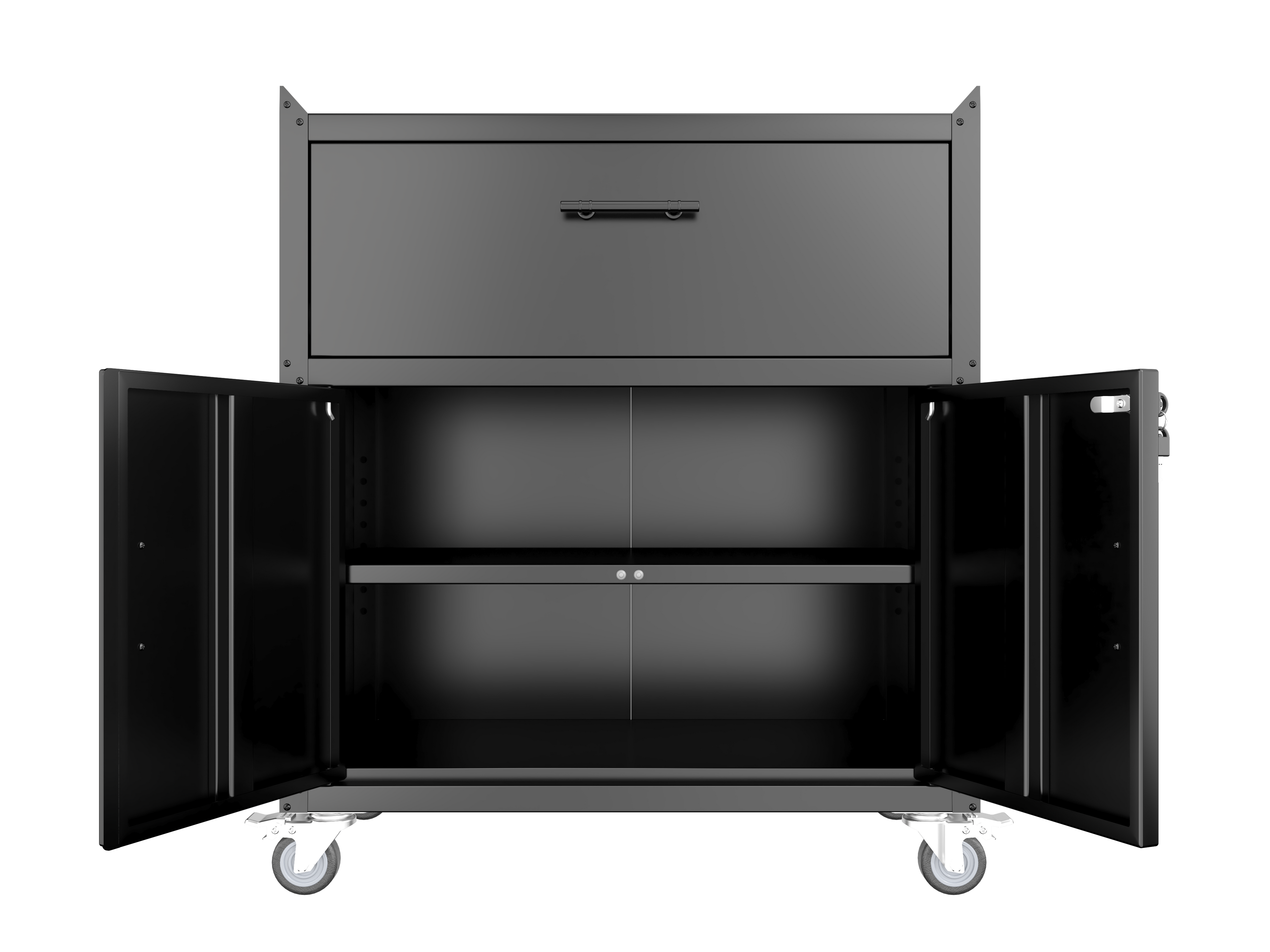 2 Door + 1 Drawer Tool Cabinets for Garage