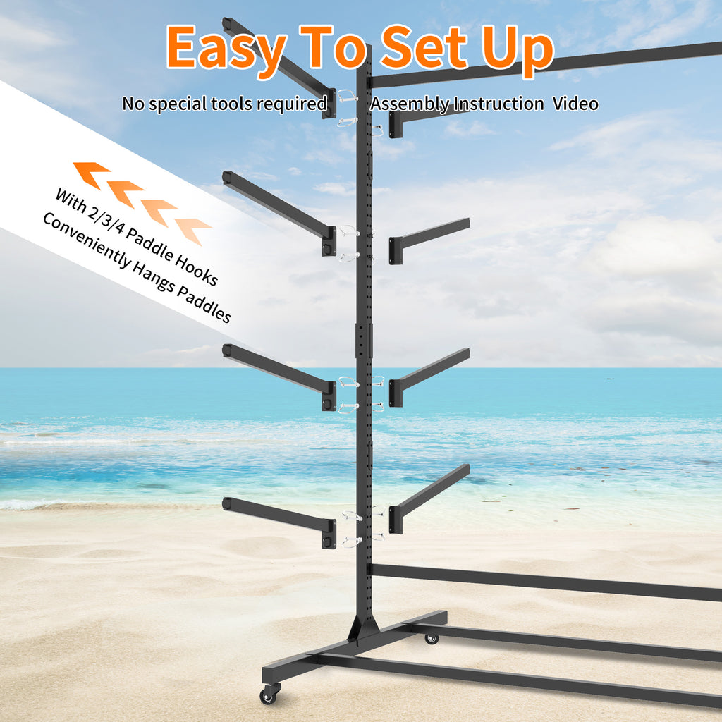 82"H Kayak Storage Rack
