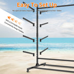 82"H Kayak Storage Rack