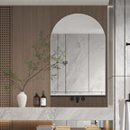 24x36 Inch Arched Recessed Medicine Cabinet