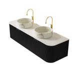 Dina 60" Bathroom Vanity & Sinks