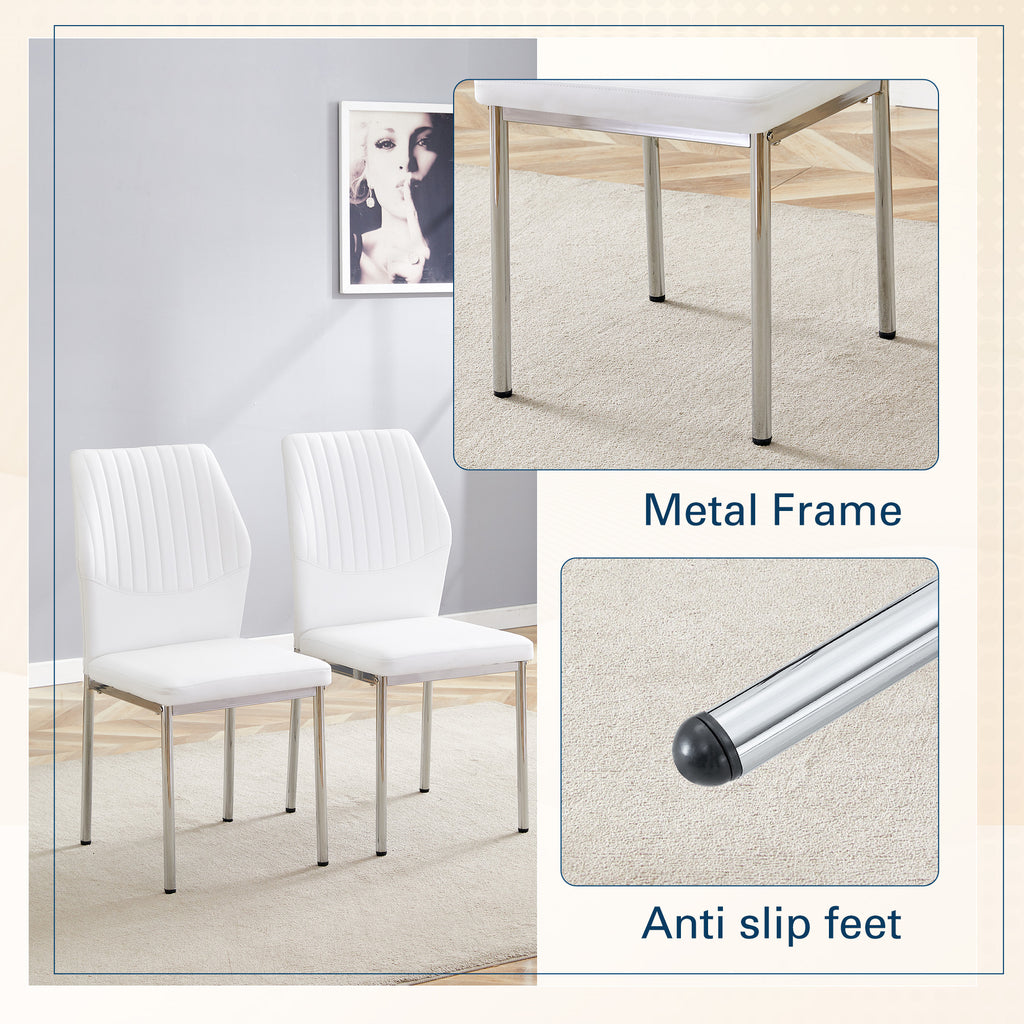 Luxury Simple Chair - Set of 6