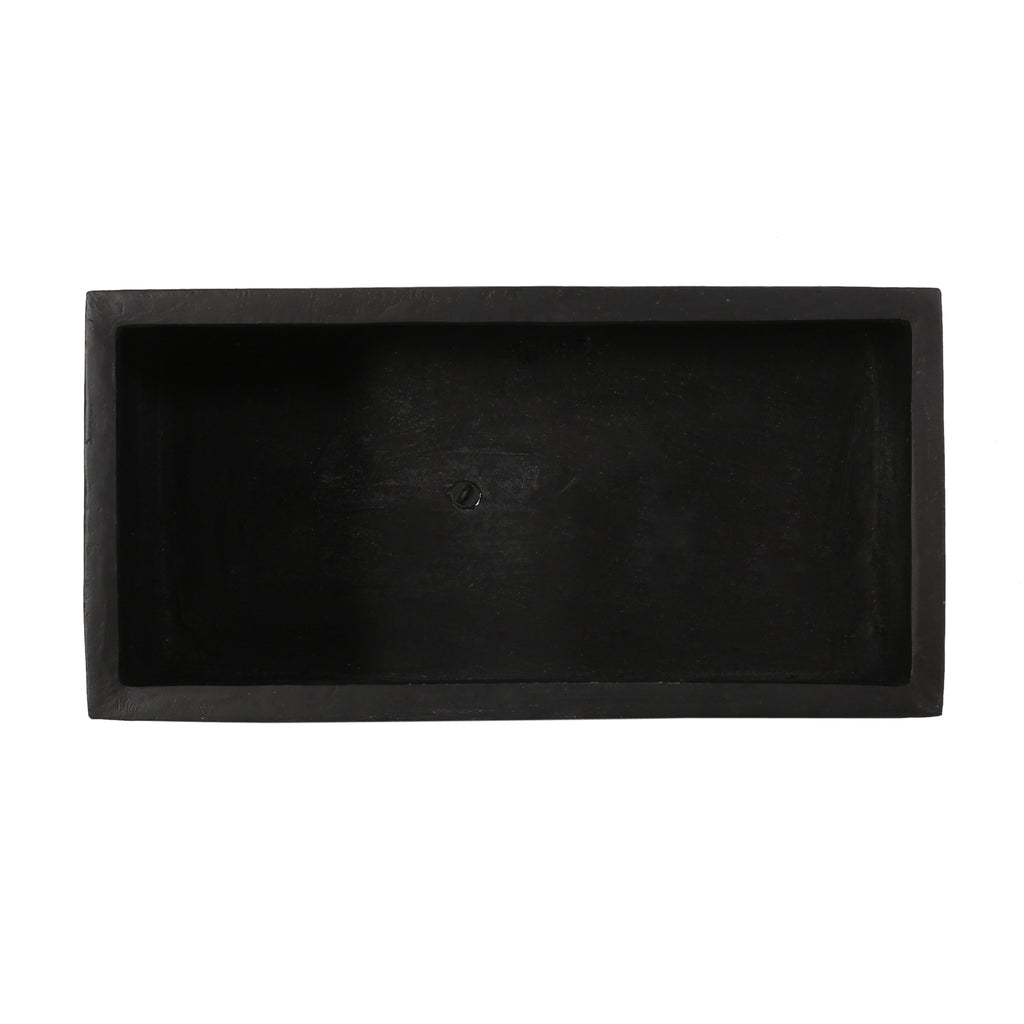 Outdoor Large Square MGO Planter 35''L