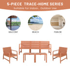 Summer 5-Piece Indoor/Outdoor Furniture Set