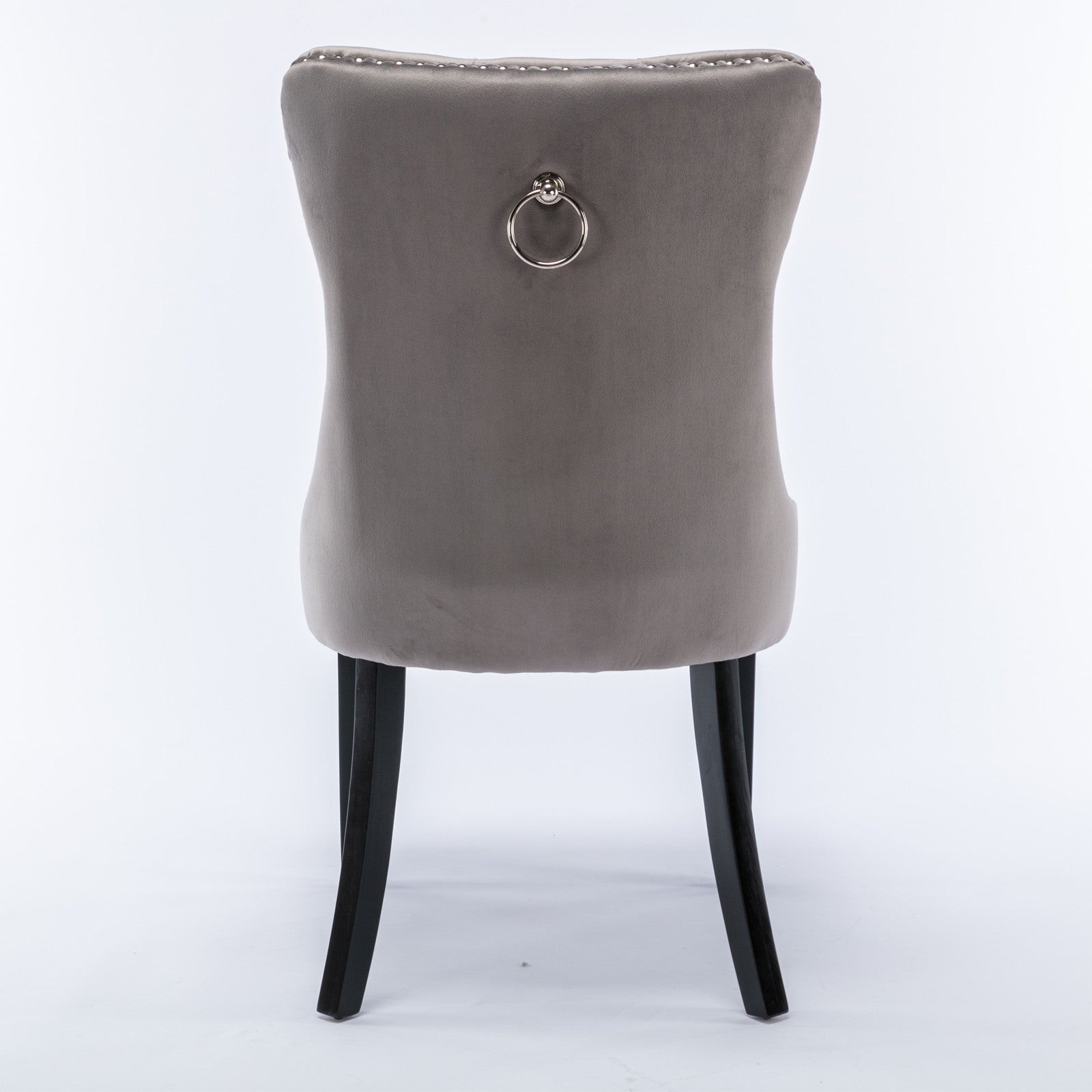 Nikki Collection Modern Velvet Upholstered Dining Chair Set