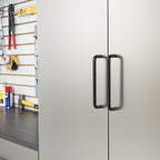 Astro Series 32 in. W x 79 in. H x 20 in. D Metal Wall Mounted Storage Cabinet