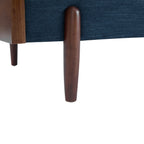 Mid-Century Modern Navy Sofa