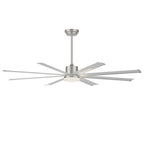72 Inch Industrial PM DC Motor Ceiling Fan with Light