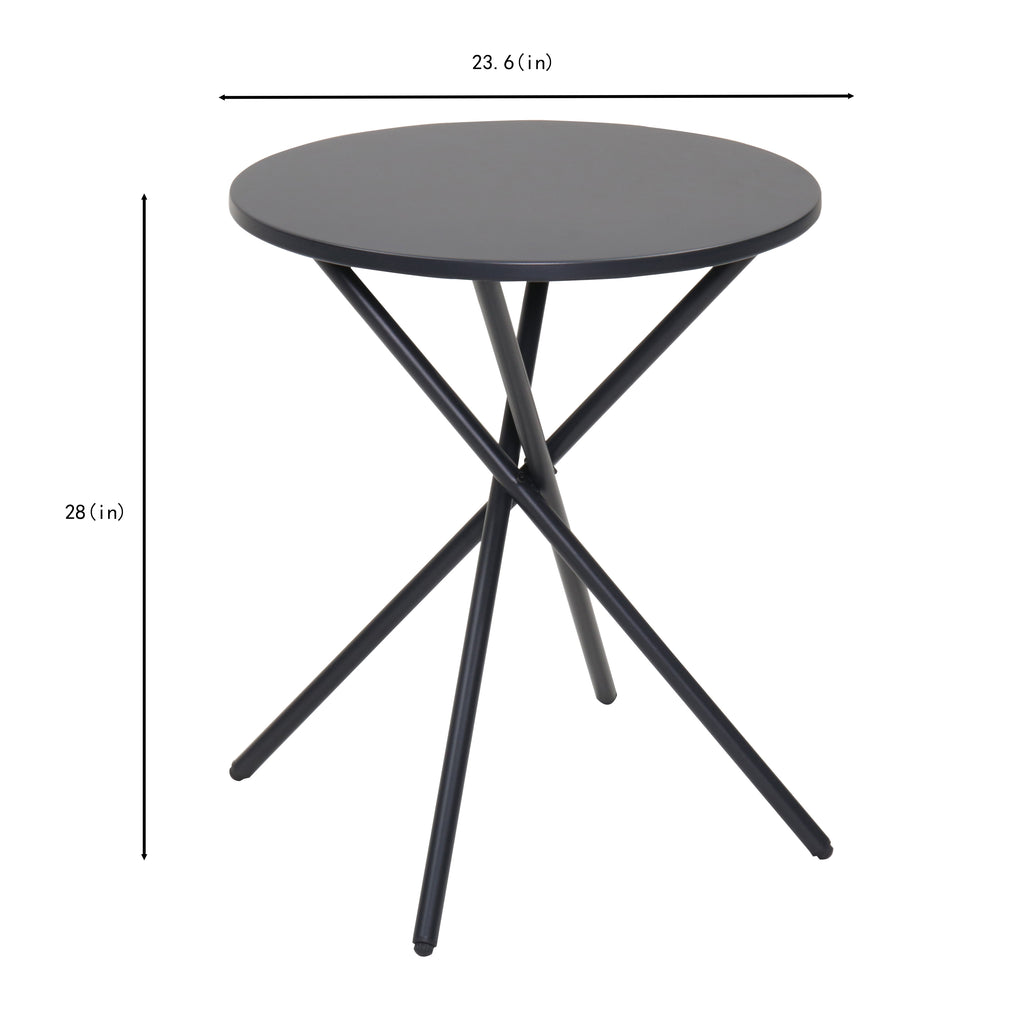 3-Piece Outdoor Wicker Bistro Set