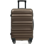 Hardshell ABS Luggage Set - 24-Inch Checked Suitcase