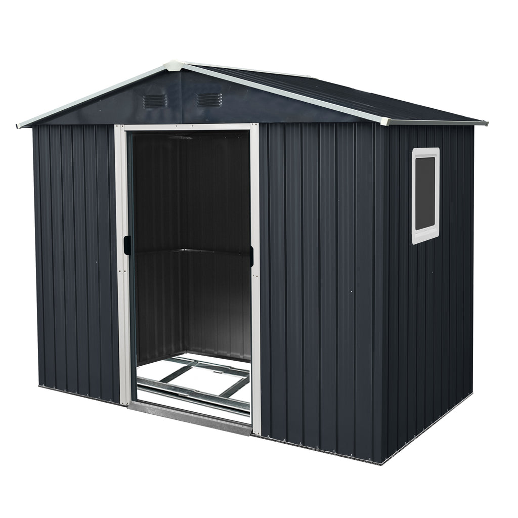 8ft x 4ft Outdoor Metal Storage Shed