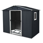 8ft x 4ft Outdoor Metal Storage Shed