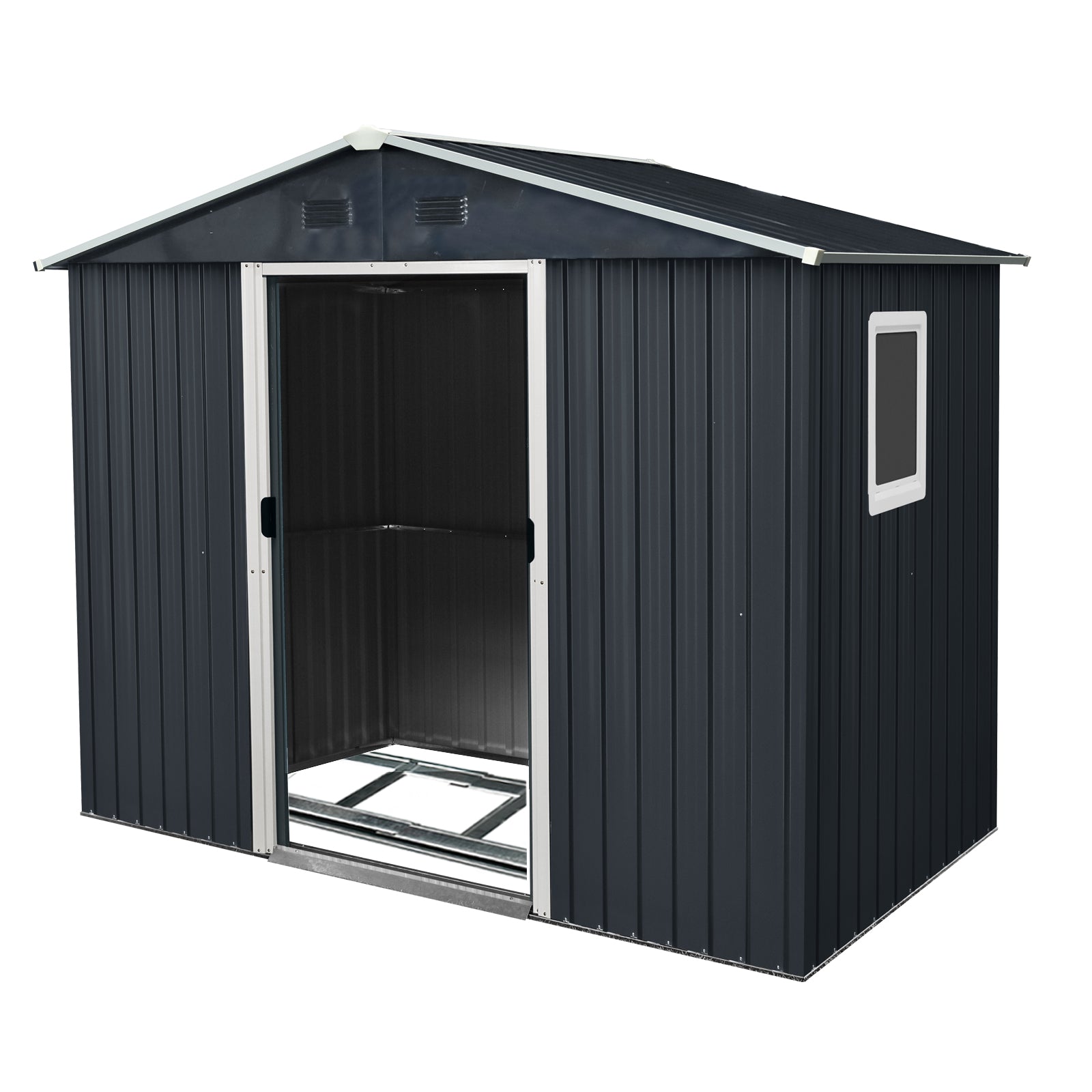 8ft x 4ft Outdoor Metal Storage Shed