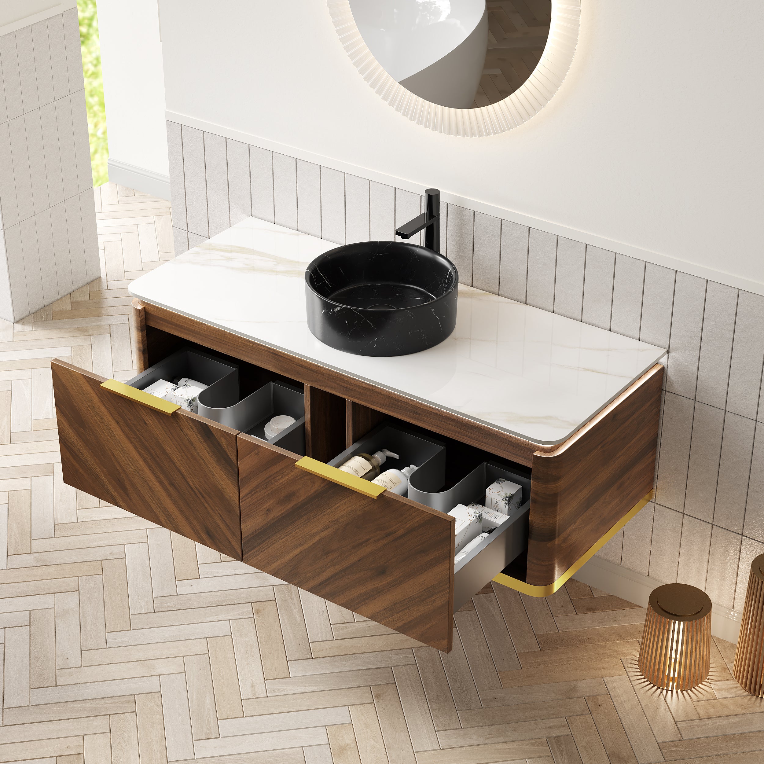 Dipa 48" Bathroom Vanity & Sink