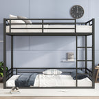 Metal Queen Over Queen Bunk Bed for Teens and Adults