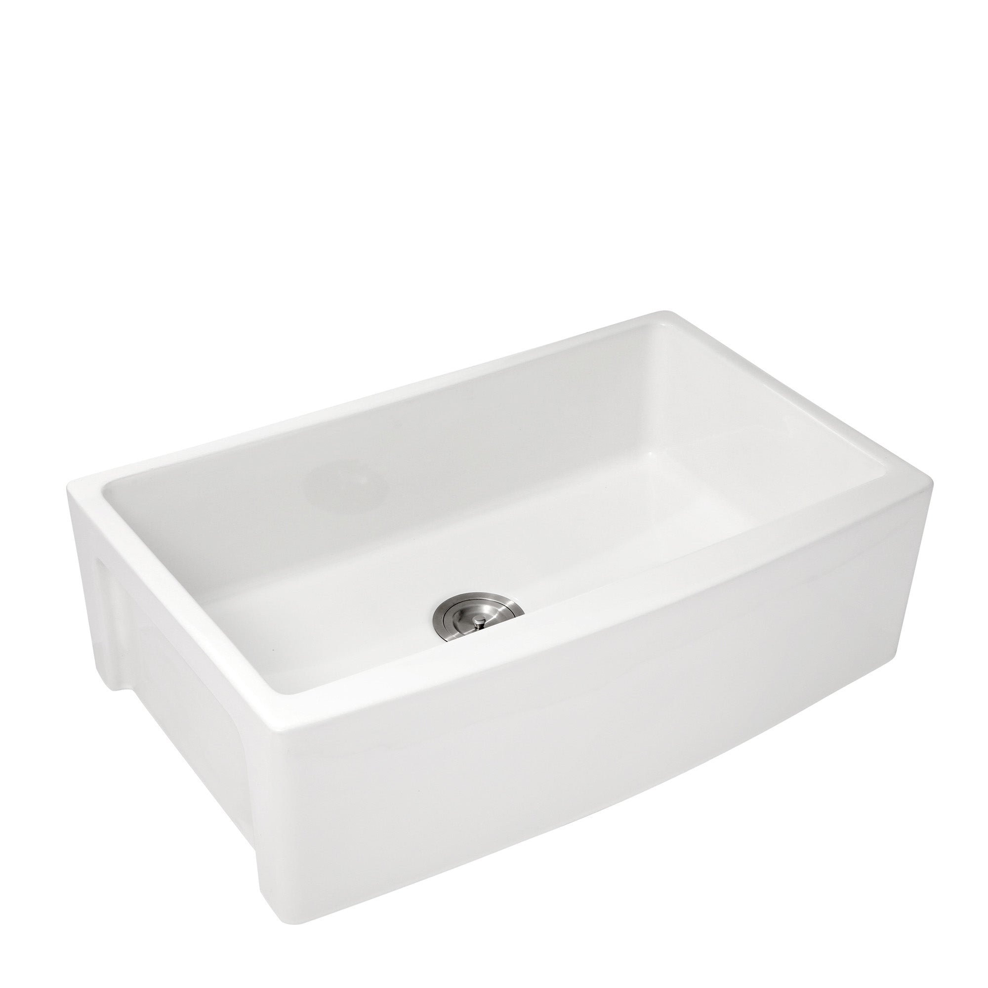 White Farmhouse Sink - 30 x 21 x 10 Inch