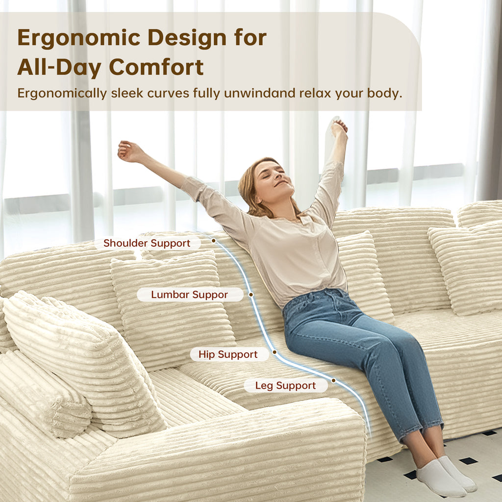 Premium Modern Minimalist Sofa