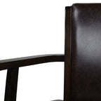 Williams 31" Swivel Bar Stool with Armrests, Vintage