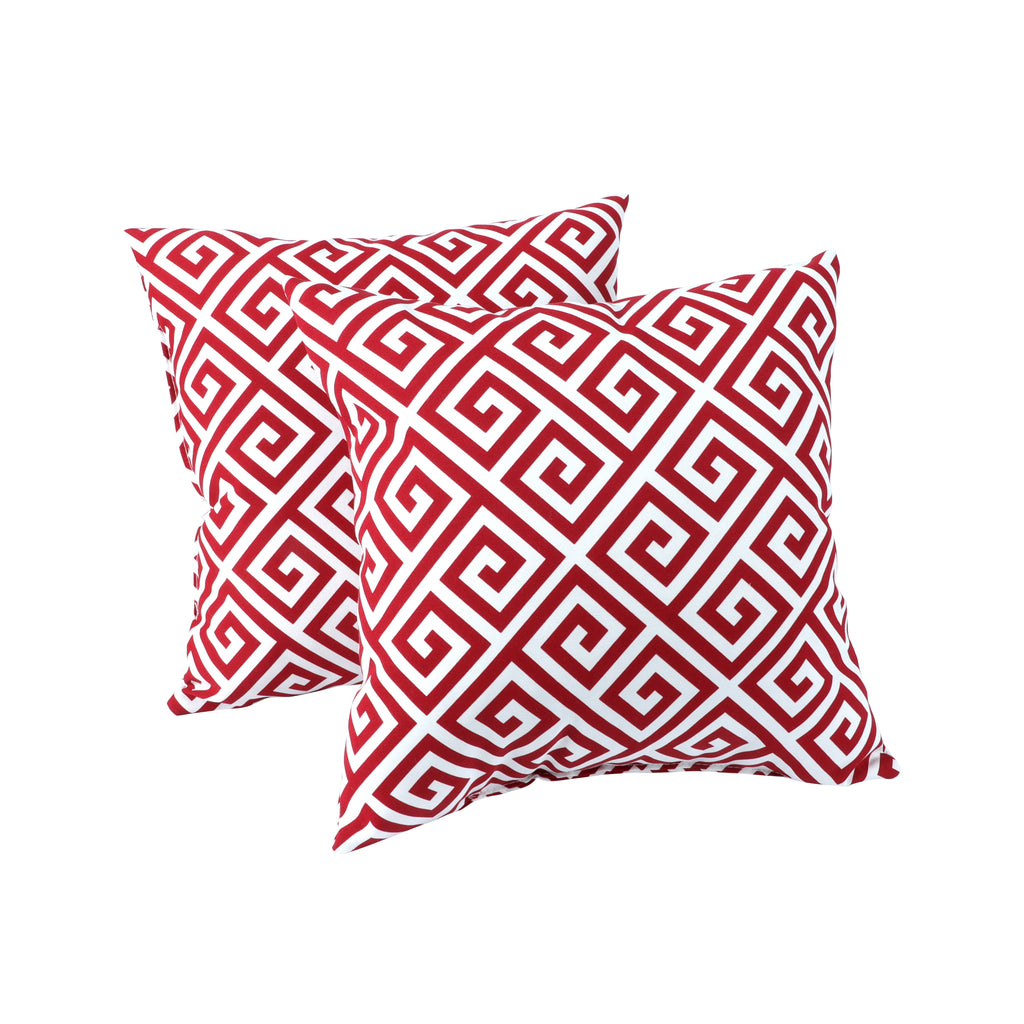 4 Pack Outdoor Pillow Covers - Water-Repellent Decorative Cushion Covers