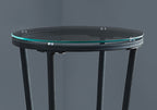 Contemporary Round Accent Table
