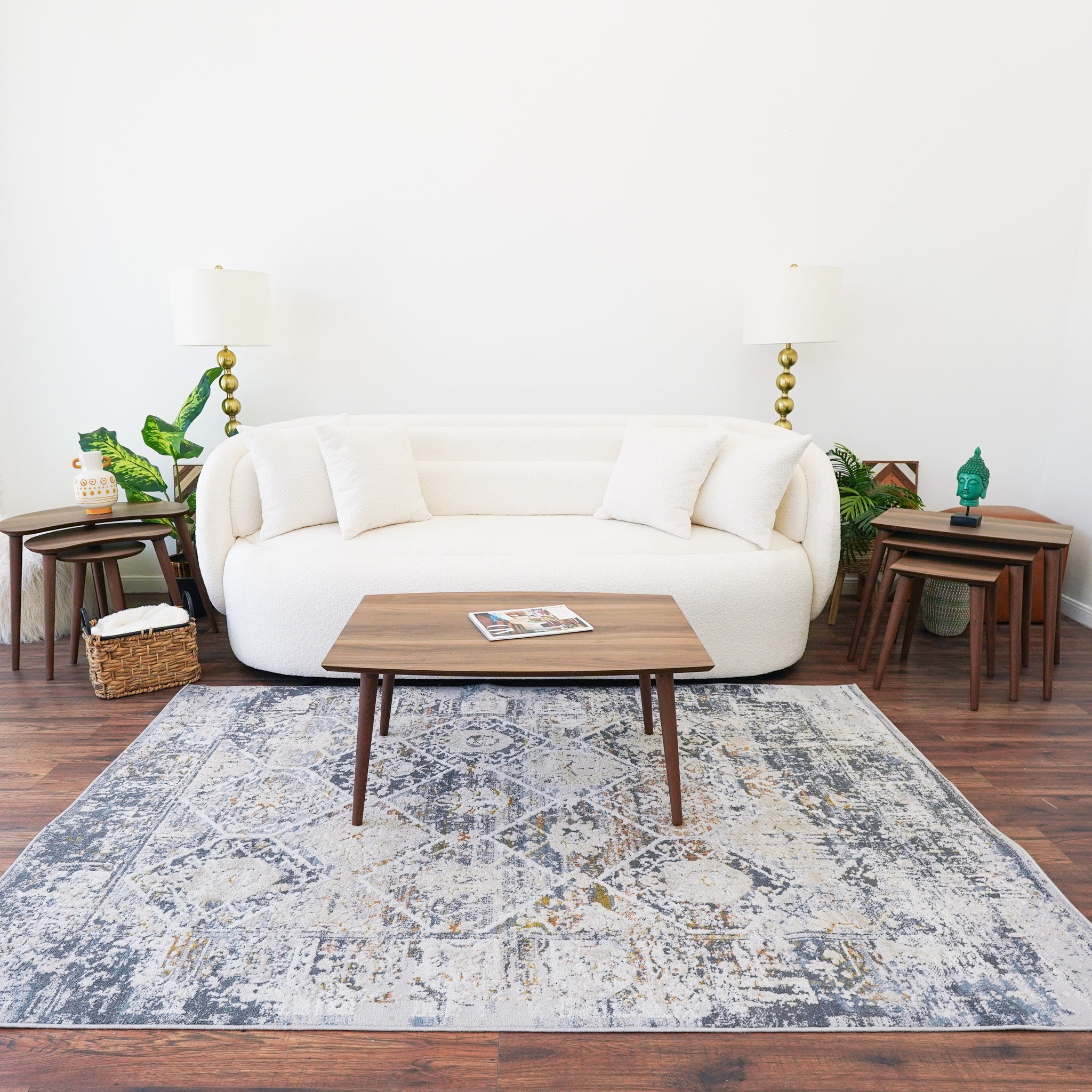 Deny Rectangular Center Table